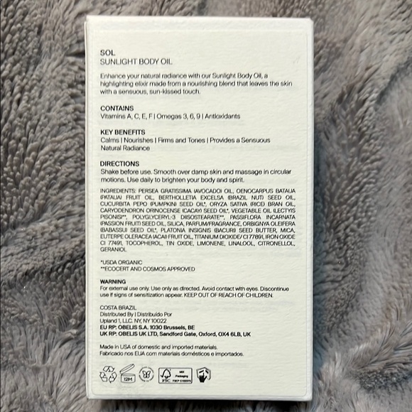 Costa Brazil Sunlight Body Oil - Picture 3 of 5